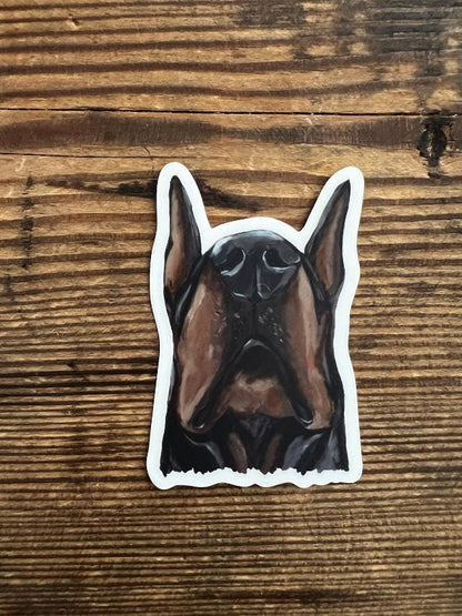 The Doberman Dog Sticker