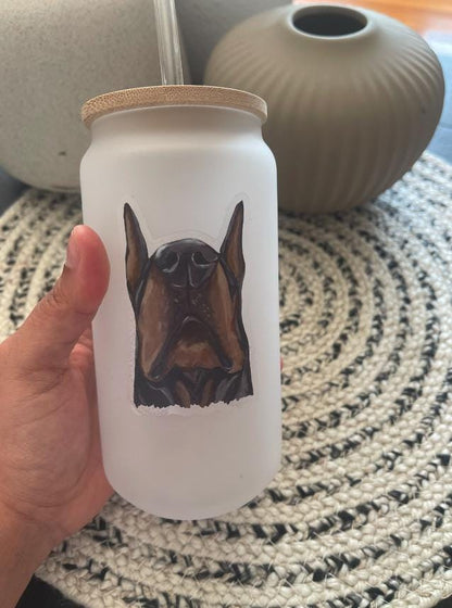 The Doberman Dog Sticker