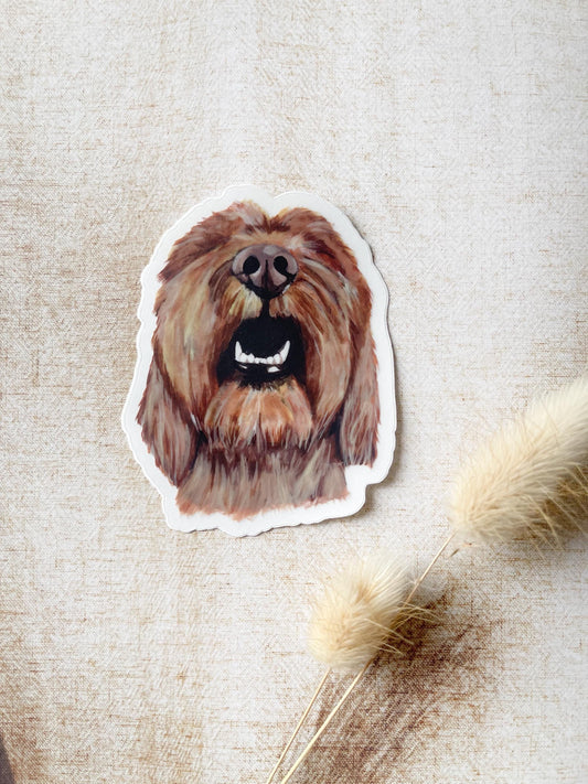 The Labradoodle Dog Sticker