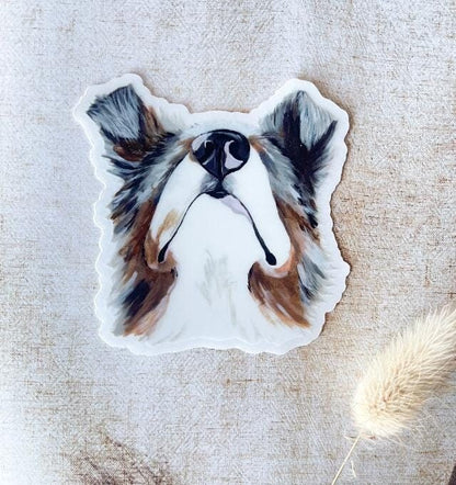 The Australian Shepherd Dog Sticker