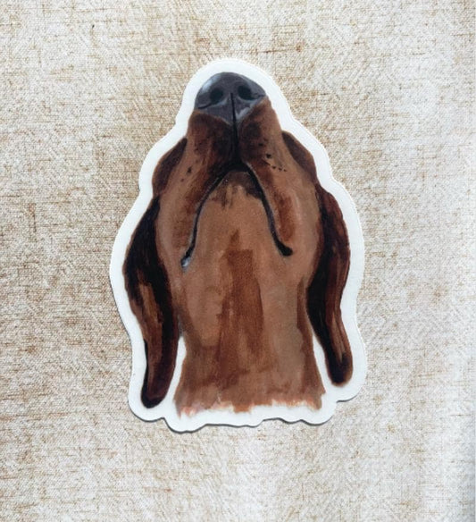 The Dachshund Dog Sticker