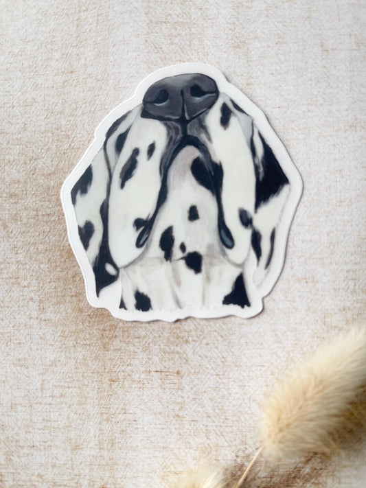 The Dalmatian Dog Sticker